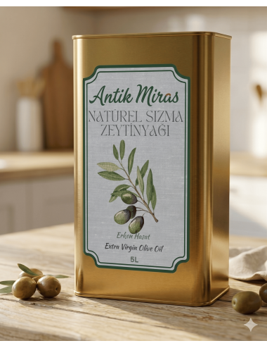 Natürel Sızma Zeytinyaği 5 Litre
